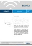 ECB600 datasheet