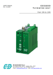 CD3200 Thyristor Unit