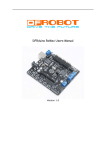 DFRduino RoMeo Users Manual