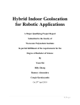 Hybrid Indoor Geolocation for Robotic Applications