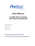USER`S MANUAL The AMS 360 Cross-Selling and
