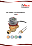 User Manual for VHM Multi-Jet Heat Meter VHM20