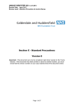 Standards Precautions Version 6 - Calderdale & Huddersfield NHS