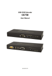 USB KVM Extender User Manual