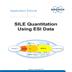 SILE Quantitation Using ESI Data