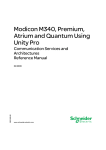 Modicon M340, Premium, Atrium and Quantum Using Unity Pro