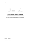 PowerShield SNMP Adaptor