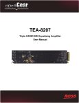 TEA-8207 User Manual