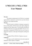 Information & User Manual