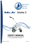 USER`S MANUAL Stroller 2 - Specialised Orthotic Services