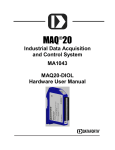 MAQ20-DIOL Discrete I/O Module HW User Manual