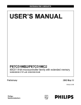 P87C51Mx2 User Manual