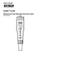 CL200 Handheld Chlorine Meters Manual