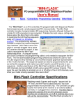 "MINI-FLASH" User`s Manual Mini-Flash Controller Specifications