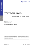 YRL78IOLINKMAX Tutorial Manual