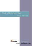 VAG KM+IMMO Tool User Manual