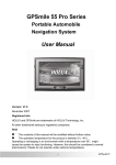 GPSmile 55 Pro Series User Manual