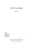 PATTA User Manual