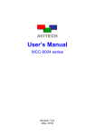 User`s Manual (EN) - Avitech International Corporation