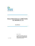 Disease-related human lncRNA profiler User Manual
