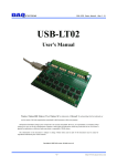 USB-LT02 User Manual