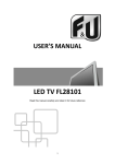 user`s manual led tv fl28101