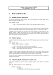 New features in ERTS since Version 3.18