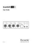 Scarlett 18i8 User Guide