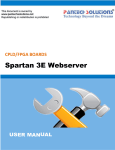 Spartan 3E Webserver