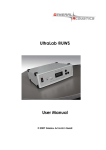 Ultralab_UWS_Manual_.. - GENERAL ACOUSTICS Echosounding