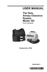 USER MANUAL - The Vest® Airway Clearance System