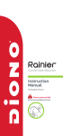 Diono Rainier User Manual