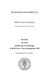 Karl-Franzens-Universität Graz SRBT Tools User Manual