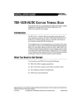 tbx-1329 ac/dc coupling terminal block installation guide