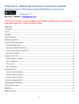 Pocket RxTx –Multimode Transceiver Control for Android