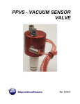 PPVS Vacuum Sensor Manual