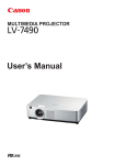 Canon LV-7490 - Projector People