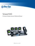 Tempest2400 2-Ch Reference Manual - Clear-Com