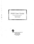 Kollmorgen / API P325 User Manual