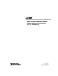 IMAQTM IMAQ PXI/PCI-1409 User Manual