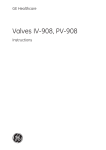 Valves IV-908, PV-908 Instructions 56810102ae