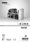 Heat pump unit and compressor-evaporator unit Aermec NXW