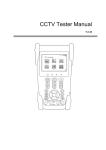 Manual for Multifunction CCTV Tester w