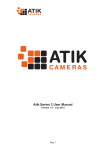 Atik Series 3 User Manual