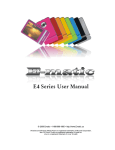 E5 Series User Manual