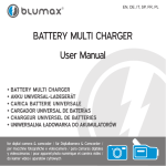 BATTERY MULTI CHARGER User Manual
