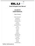 DASH M USER MANUAL Safety Information