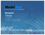 ModelSim Designer Tutorial