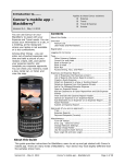 Concur Mobile App for BlackBerry