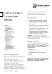 UVC-XP3-HR(-P) Camera User Manual